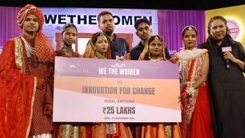 Sabyasachi donates 25 lakhs to street children after their powerful Ramp Walk at We the Women Festival