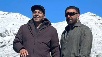 Sunny Deol shares heartfelt birthday wish for Dharmendra; Bobby Deol reacts, watch