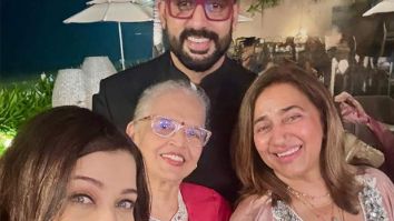 Aishwarya Rai Bachchan and Abhishek Bachchan come together for a selfie with Anu Ranjan amid divorce rumours Aishwarya Rai Bachchan and Abhishek Bachchan come together for a selfie with Anu Ranjan amid divorce rumours