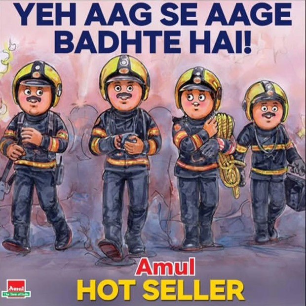 Amul pays tribute to Agni with a quirky topical : Bollywood News