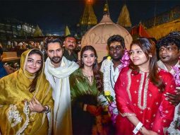 Baby John actors Varun Dhawan, Keerthy Suresh, Wamiqa Gabbi and others perform Bhasma Aarti at Mahakal Temple in Ujjain