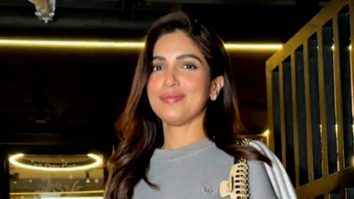 Bhumi Pednekar papped at a cafe in bandra