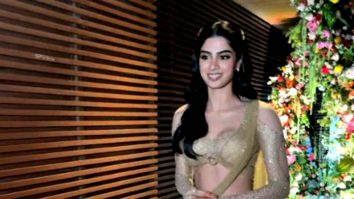 Khushi Kapoor looking like a princess at Aaliyah Kashyap Pre-Wedding Cocktail Party