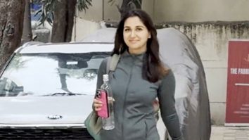Nikita Dutta papped outside gym in Bandra