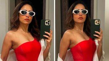 Nushrratt Bharuccha flaunts new tattoo on upper thigh during Dubai vacation, see pics