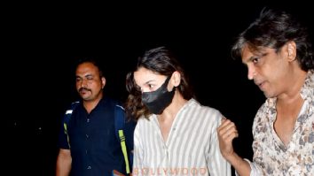Photos: Alia Bhatt and Bobby Deol snapped at Versova jetty
