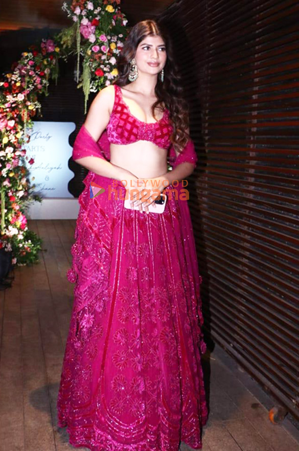 Photos: Anjini Dhawan, Ibrahim Ali Khan and others snapped at Aaliyah Kashyap’s pre-wedding party