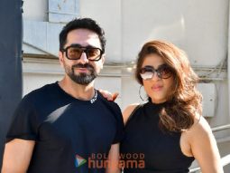 Photos: Ayushmann Khurrana and Tahira Kashyap Khurrana snapped outside Juhu PVR
