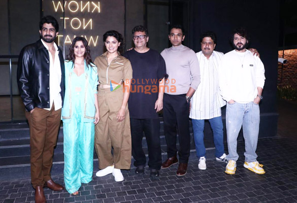 photos divyenndu pratik gandhi saiyami kher and others snapped at excel entertainment office for the screening of agni 1900