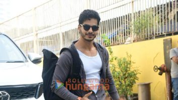 Photos: Ishaan Khatter spotted outside a gym