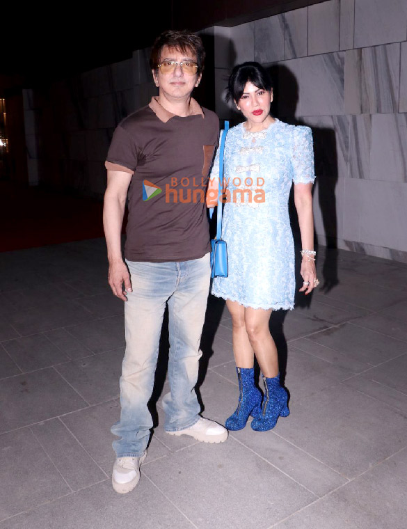 photos keerthy suresh sajid nadiadwala wardha khan and others snapped promoting their film baby john 2