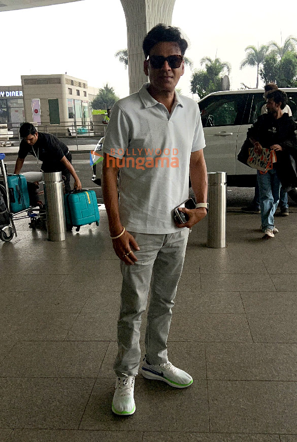 photos nora fatehi and manoj bajpayee snapped at the airport 4