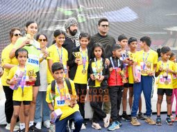 Photos: R Madhavan and others were snapped at the Bawa Juhu Juniorthon 2024 in Juhu