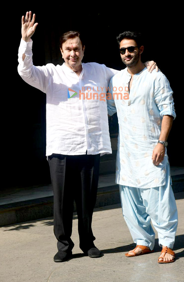 photos randhir kapoor and armaan jain snapped in bandra 1