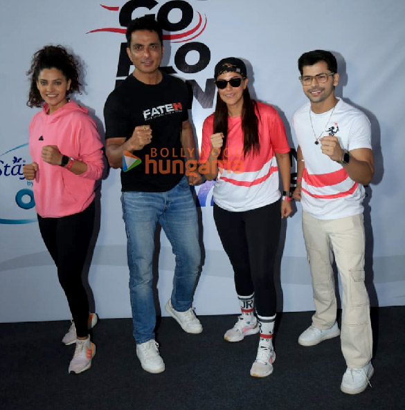 photos sonu sood saiyami kher neha dhupia and siddharth nigam attend goflorun event 2