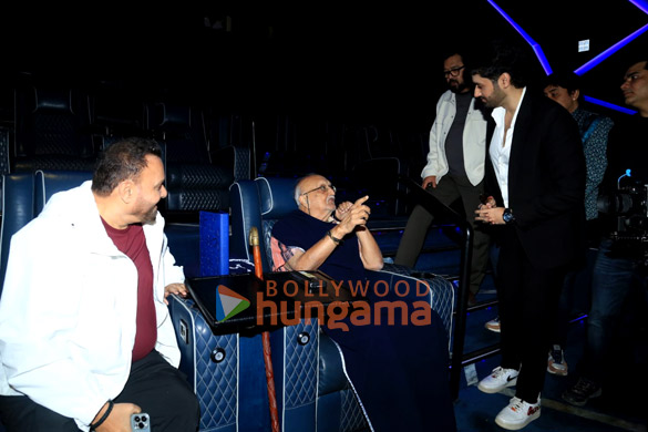 photos utkarsh sharma anil sharma and vijaypath singhania snapped at the screening of vanvaas 1