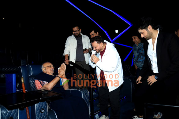 photos utkarsh sharma anil sharma and vijaypath singhania snapped at the screening of vanvaas 3