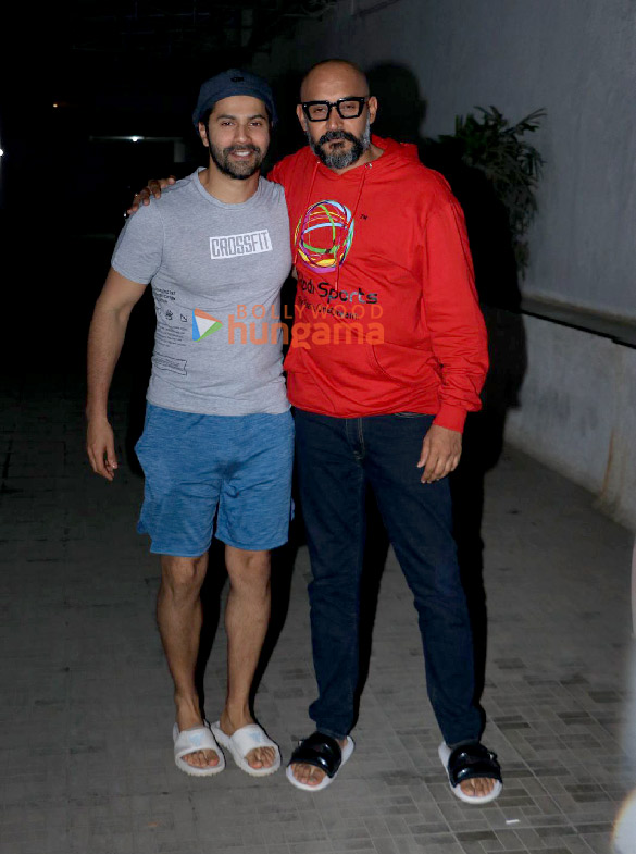 Photos: Varun Dhawan and Shashank Khaitan snapped in Bandra | Parties & Events