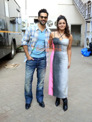 Photos: Varun Dhawan and Vamiqa Gabbi snapped promoting Baby John