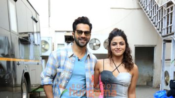 Photos: Varun Dhawan and Vamiqa Gabbi snapped promoting Baby John