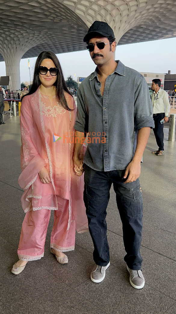 photos vicky kaushal katrina kaif kartik aaryan and others snapped at the airport 6