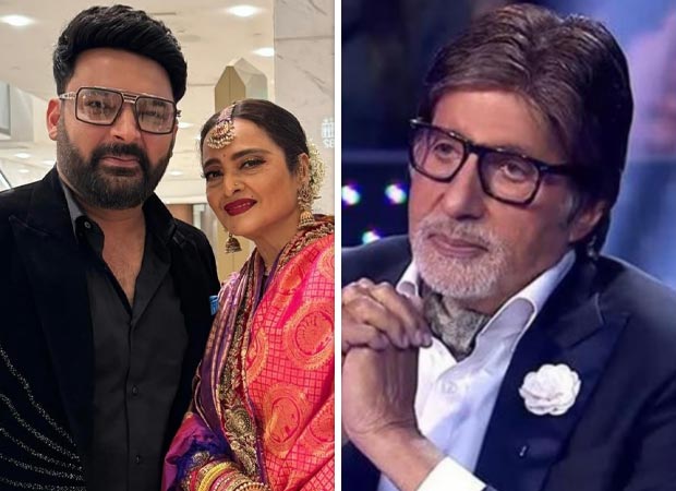 Rekha REACTS as Kapil Sharma mimics Amitabh Bachchan after recalling his meet on Kaun Banega Crorepati: “I remember each and every dialogue” : Bollywood News