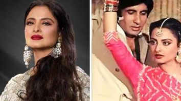 Rekha recalls performing dandiya with Amitabh Bachchan in Suhaag: “When he stood in front of me, I would just…”