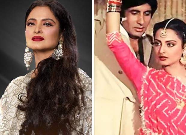 Rekha recalls performing dandiya with Amitabh Bachchan in Suhaag: “When he stood in front of me, I would just…”