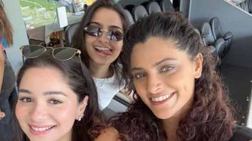 Saiyami Kher’s Australian getaway: Watches India vs. Australia third test match with Sara Tendulkar, Kabir Khan, and others; holds a Koala and feeds Kangaroos and much more!