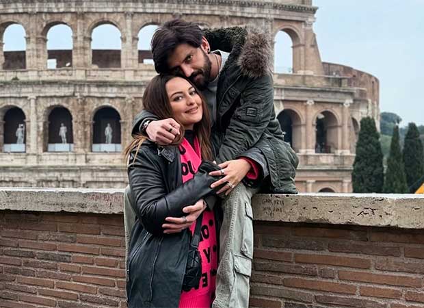 Sonakshi Sinha and Zaheer Iqbal take off on a romantic escapade to Rome