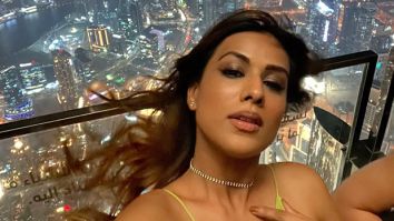 Nia Sharma stuns fans with sizzling photos from Dubai in green gown, watch