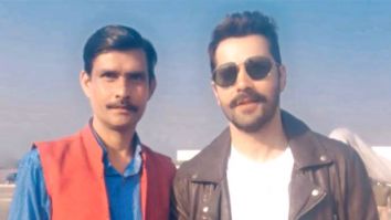 Varun Dhawan’s dashing mustache look from Border 2 sets, shared by a fan; watch