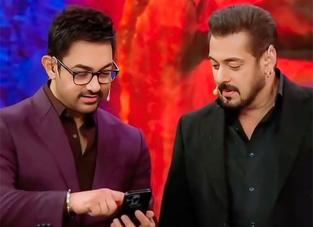 Aamir Khan asks Salman Khan to test his telephone; latter says, “Kya test karu yaar. Ya toh Reena Dutta ya Kiran Rao ka message rehga” : Bollywood Information – Bollywood Hungama