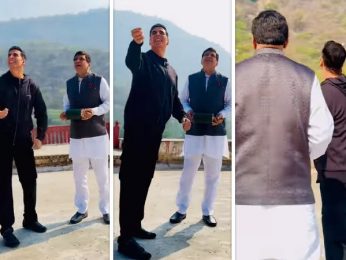 Bhooth Bangla duo Akshay Kumar and Paresh Rawal celebrate Makar Sankranti on set; fly kites together