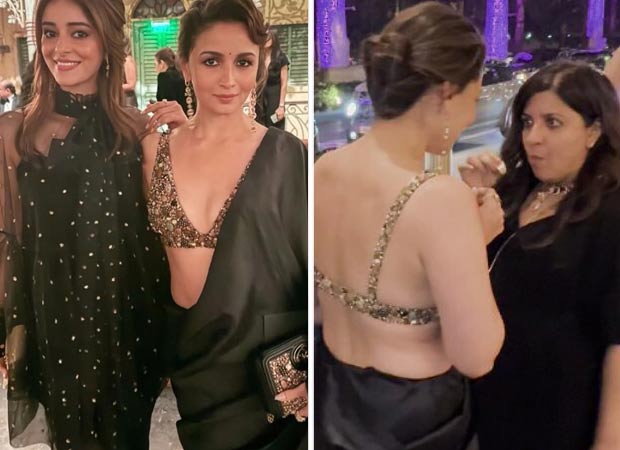 Alia Bhatt poses with Ananya Panday; warmly greets her Gully Boy director Zoya Akhtar : Bollywood News