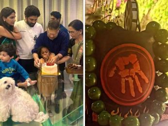 Allu Arjun celebrates his dad’s birthday with a ‘Pushpa Ka Baap’ cake; fans can’t get over it Allu Arjun celebrates his dad’s birthday with a ‘Pushpa Ka Baap’ cake; fans can’t get over it