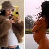 Amy Jackson flaunts baby bump as she goes skinny dipping; see pics