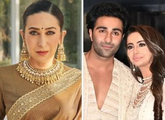 Karisma Kapoor cheers for Aadar Jain and Alekha Advani in dreamy wedding video