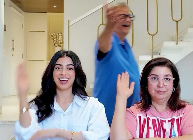 Khushi Kapoor and Farah Khan's Loveyapa dance features hilarious cameo of Boney Kapoor, watch