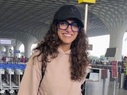 Kubbra Sait stylish airport look be like