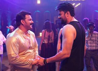 Bhojpuri star Pawan Singh and Bollywood’s Maniesh Paul spotted shooting together