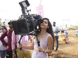 Mithila Palkar lifts a 35 kg camera for Sweet Dreams; actress says, “No bruises fortunately, but it was heavy”