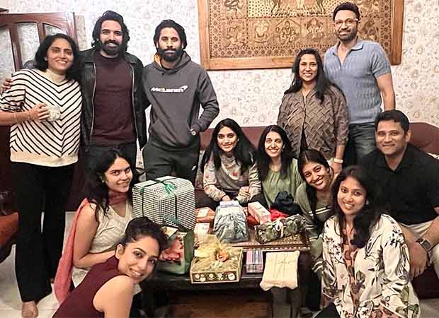 Naga Chaitanya and Sobhita Dhulipala make a RARE casual appearance after marriage with friends