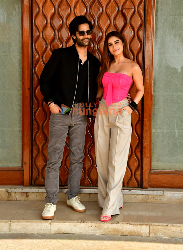 photos aaman devgan and rasha thadani snapped at azaad promotions 1