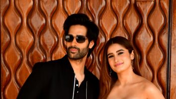 Photos: Aaman Devgan and Rasha Thadani snapped at Azaad promotions