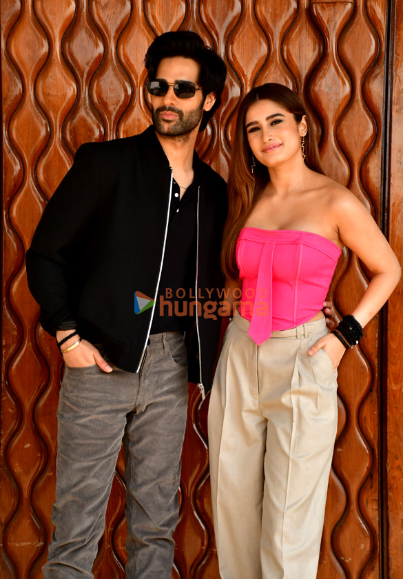 Photos: Aaman Devgan and Rasha Thadani snapped at Azaad promotions Photos: Aaman Devgan and Rasha Thadani snapped at Azaad promotions
