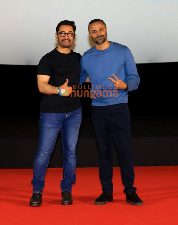 photos aamir khan junaid khan khushi kapoor advait chandan and others snapped at the trailer launch of loveyapa 5