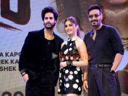 Photos: Ajay Devgn, Aaman Devgan, Rasha Thadani, Diana Penty and others snapped at Azaad trailer launch