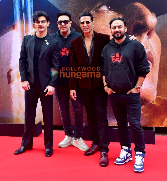 photos akshay kumar veer pahariya and others grace sky force trailer launch 2
