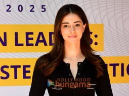 Photos: Ananya Panday, Chunky Panday and Aparshakti Khurana snapped at 2nd Youth Eco Summit 2025 by Bajaj Foundation